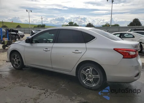 2016 Nissan Sentra S из США, поврежденный, VIN 3N1AB7APXGL643765